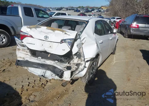 2015 Toyota Corolla Le from USA, damaged, VIN 2T1BURHEXFC411423